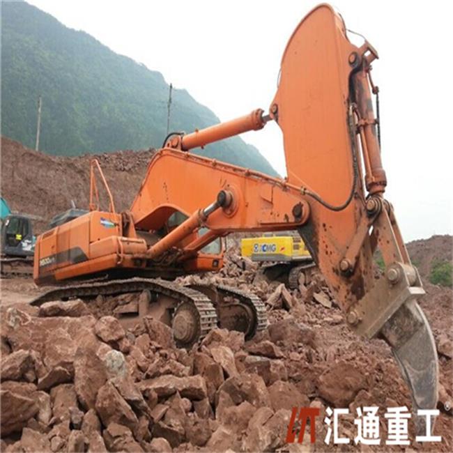 挖掘机岩石臂