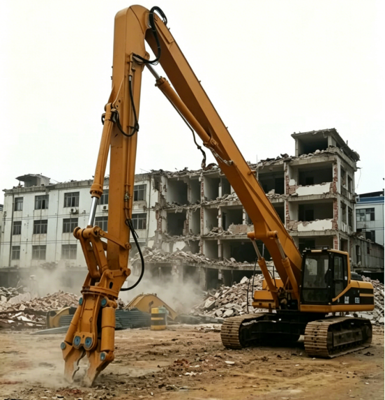 挖掘机加长臂施工场地.png 挖掘机加长臂施工场地.png